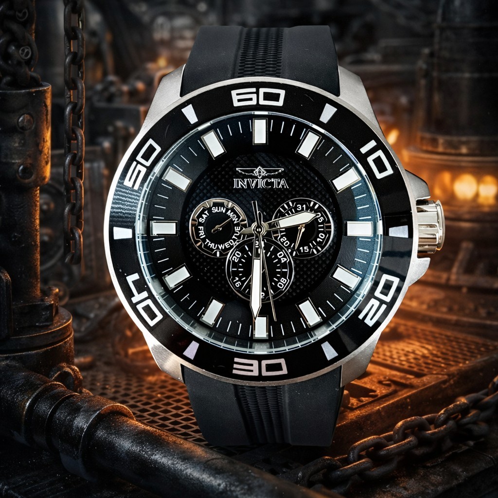 Invicta Pro Diver Impact Men's Watch - 50mm, Black (28000)