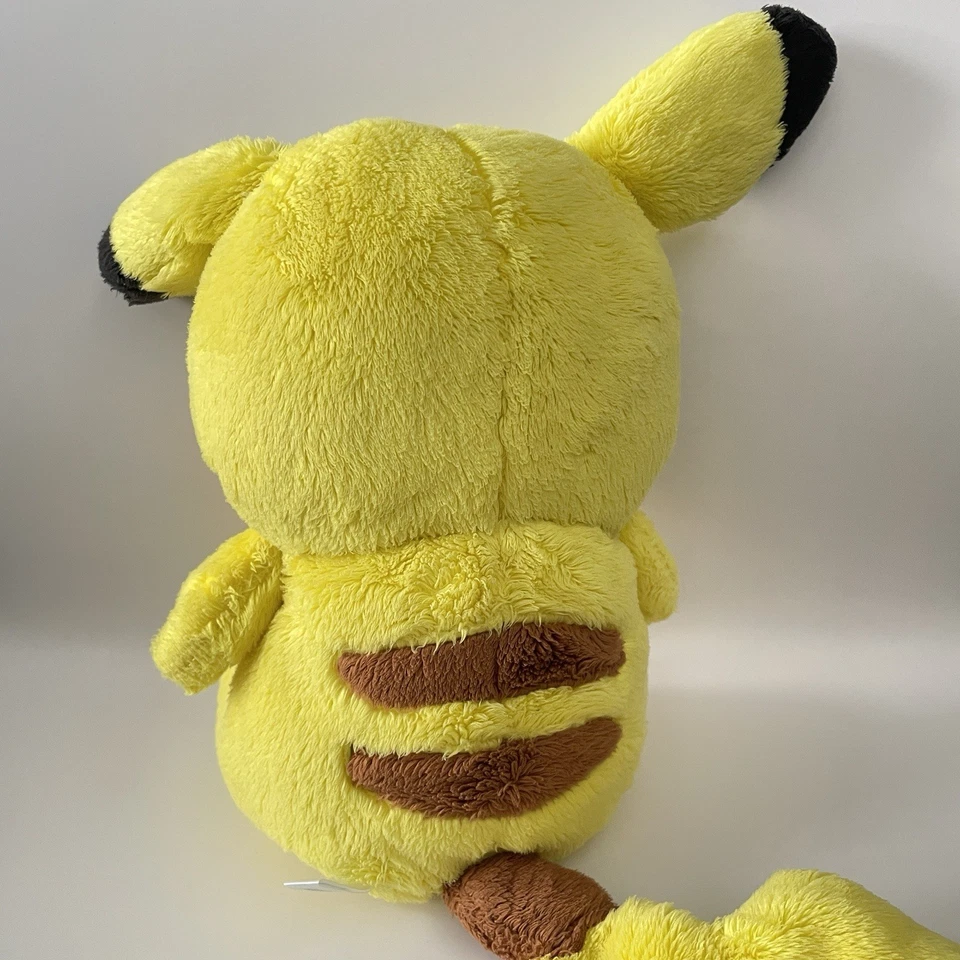 Pokemon Pikachu Fluffy Beanie Plush Kids Toy - Nintendo Gamefreak Takara Tomy - image 3 of 4
