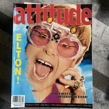 Attitude Magazine #92 - ELTON JOHN! Destiny’s Child, Pete Waterman
