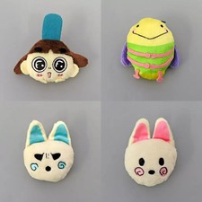 Lot de 4 figurines de collection d'insignes de jouets en peluche Ojarumaru