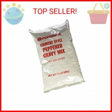 Morrison's Country Style Peppered Gravy Mix 1 1/2 Lb. Just Add Water - Large & S