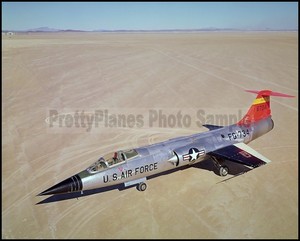USAF-F-104-Starfighter-NACA-Edwards-1960-8x10-Aircraft-Photos