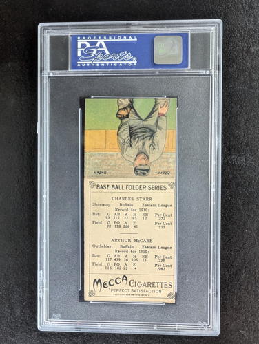 1911 T201 Mecca A. McCabe C. Starr Buffalo PSA 7 - Picture 2 of 2