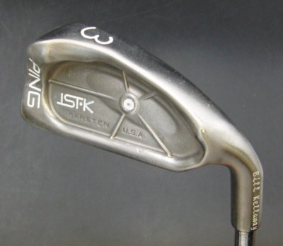 Ping ISI-K Karsten White Dot 3 Eisen Regular Stahlschaft Ping Grip