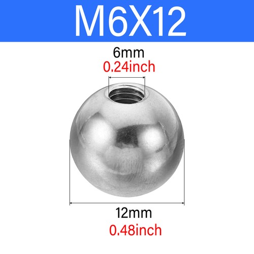 Edelstahl Stahlkugeln Mit Halbgewinde Kugellager Ø 5mm ~ 60mm丨M2 M3~M20 Gewinde - Bild 96 von 173
