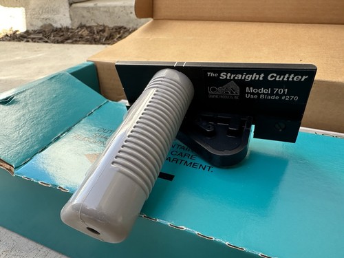 Logan Compact Mat Cutter Model 301 W 3 Cutters 2000 701 302 Bevel Straight EUC - Picture 10 of 19