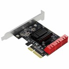 AREA SD-PE4SA-6L SATA Expansion Card SATA3 x 6 Ports PCI-Exp x4