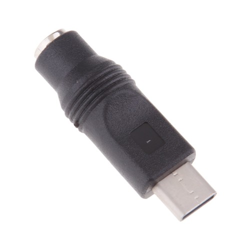 3x DC Power Adapter Typ C USB Stecker auf 5,5x2,1 mm Buchse für Laptop PC - Afbeelding 4 van 12