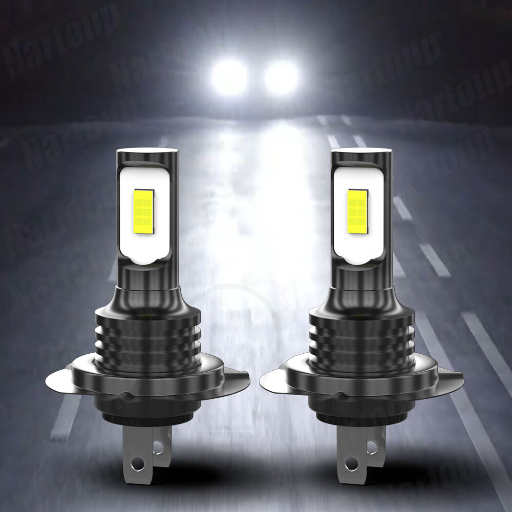 For Kawasaki Ninja ZX6R 20132018 2X H7 LED Headlight Bulbs Conversion