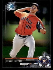 2017 Bowman Draft #BDC-5 Franklin Perez Chrome Card Houston Astros