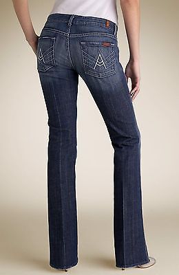 7 for all mankind a pocket bootcut womens