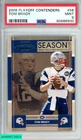 2008 PLAYOFF CONTENDERS TOM BRADY #58 NEW ENGLAND PATRIOTS PSA 9 MINT
