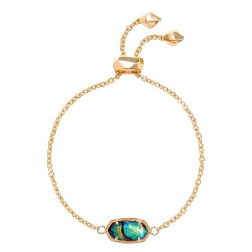 J.C. Walsh Connemara Marble Bracelet – Genuine Irish Celtic Stretch Bracelet With Gift Pouch