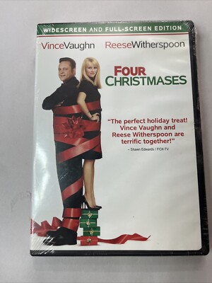Four Christmases (DVD, 2008) Vince Vaughn, Reese Witherspoon