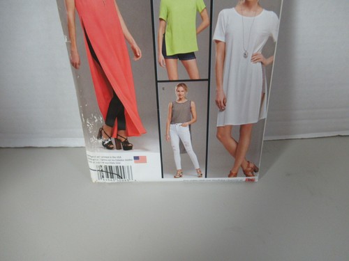 Simplicity #S0993 Misses Tunics, Shorts & Knit Leggings PATTER Size 4-12 UNCUT - Picture 4 of 5