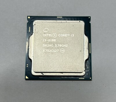 Intel Core i3-6100 - 3.70GHz Dual Core CPU Processor SR2HG
