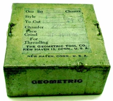 Geometric 13/16"-24  1" D Chaser Set