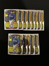 Andres Mesa 1st Bowman Chrome Lot (14) 2023 BCP-44 Texas Rangers Prospect