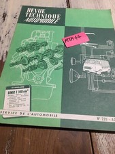 Revue technique Innocenti 1100