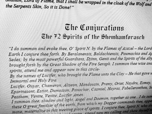 antique book occult black magic rare esoteric manuscript kabala goetia lucifer - Picture 12 of 12