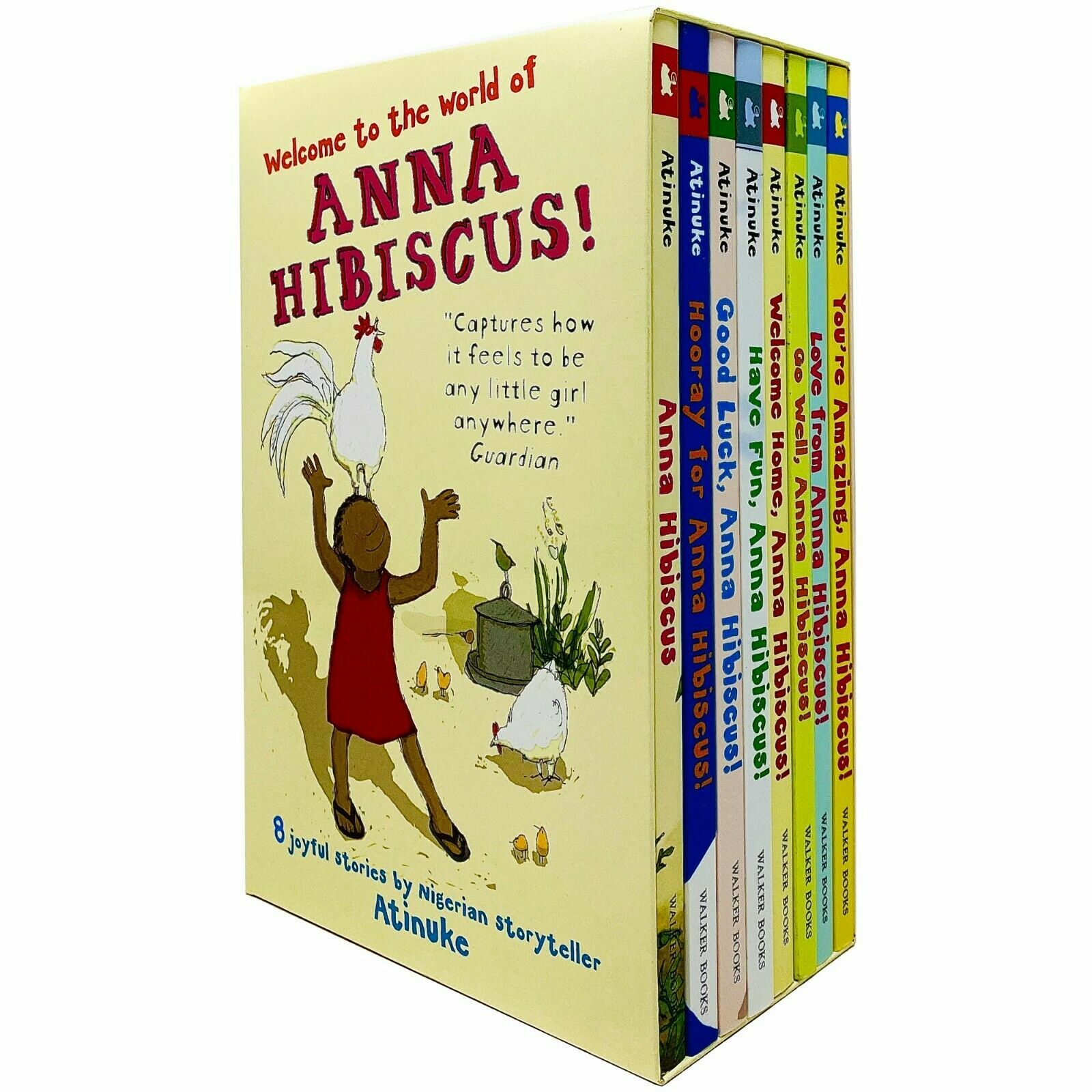 World of Anna Hibiscus 8 Books Collection Box Set by Atinuke Children's Pack