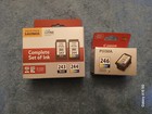 Genuine Canon Pg-243 Cl-244 &246 Ink Cartridges Nib