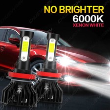 H11 Led Headlight Kit Plugplay Turbocool Fan 6k For Mazda 3 2010-2018 Low Beam H11 Led Headlight Kit Plugplay Turbocool Fan 6k For Mazda 3 2010-2018 Low Beam