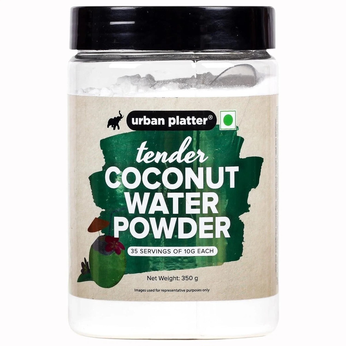 Urban Platter Tender Coconut Water Powder, 350g Free Shipping