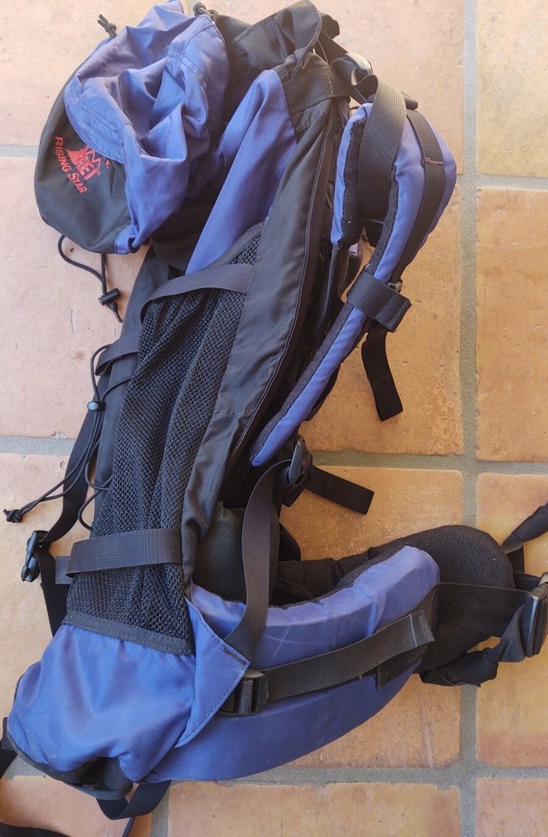 REI Traverse Rising Star Kobolt Blue mid size Internal Frame 54L