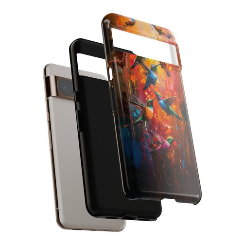 Hummingbird Painting Bird Phone Case for Google Pixel 10 Pro XL 9a 9 8 7 6 - 第 23/55 張圖片