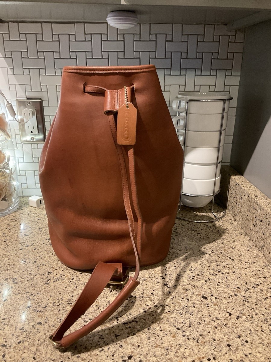 Coach Vintage Bixby Sling Bag Glovetanned Leather 9929 British Tan