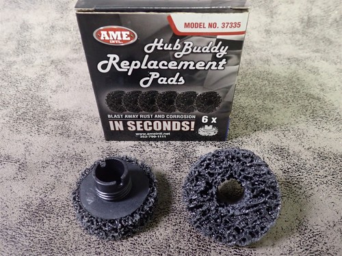 NEW AME INTL. 37335 Hub Buddy Replacement Pads 6 Pack (BN378)