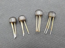 CENTRAL SE4010 NPN SILICON TRANSISTOR TO-106 GOLD LEADS CSE4010 -LOT OF 4 PIECES