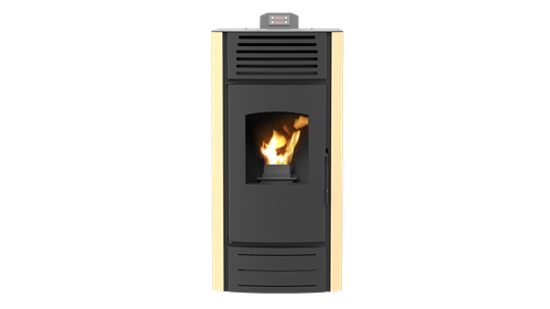 Pellet Oven Pellet Heating Enya 8 - 12 Kw Wlan-Ready Makers + Bio-Holzpellets - Picture 28 of 30