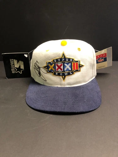 JOHN ELWAY Signed NFL Rare Super Bowl XXXII Hat Bronco Autograph New With Tags