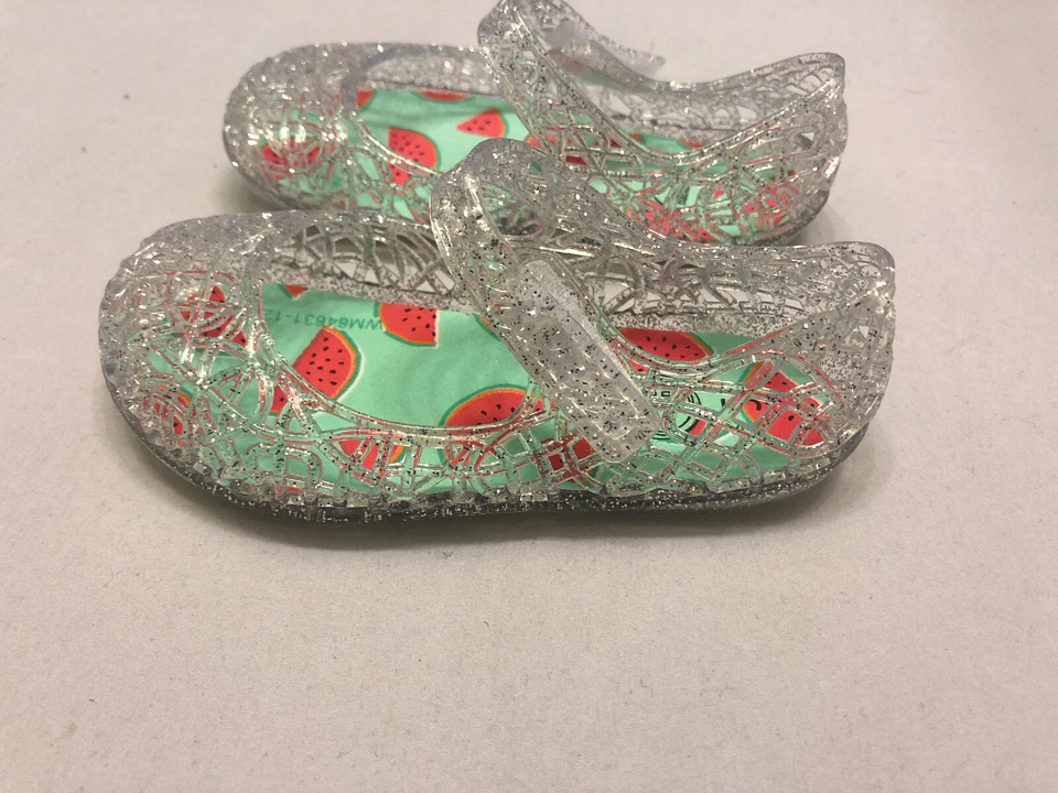 Sandálias Mary Jane Clear Jelly sapatos pré-caminhada 2 3 4 5 6 12 bebês meninas - Imagem 3 de 4