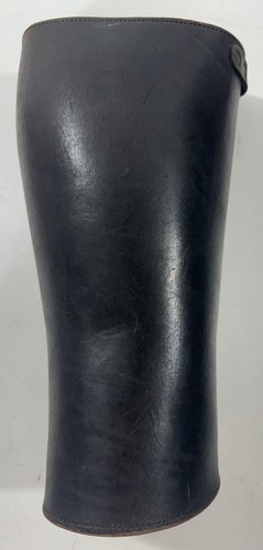 Neal E Thorsen Leather Gaiter Costume Piece Vintage 1940s Spats - Picture 2 of 7