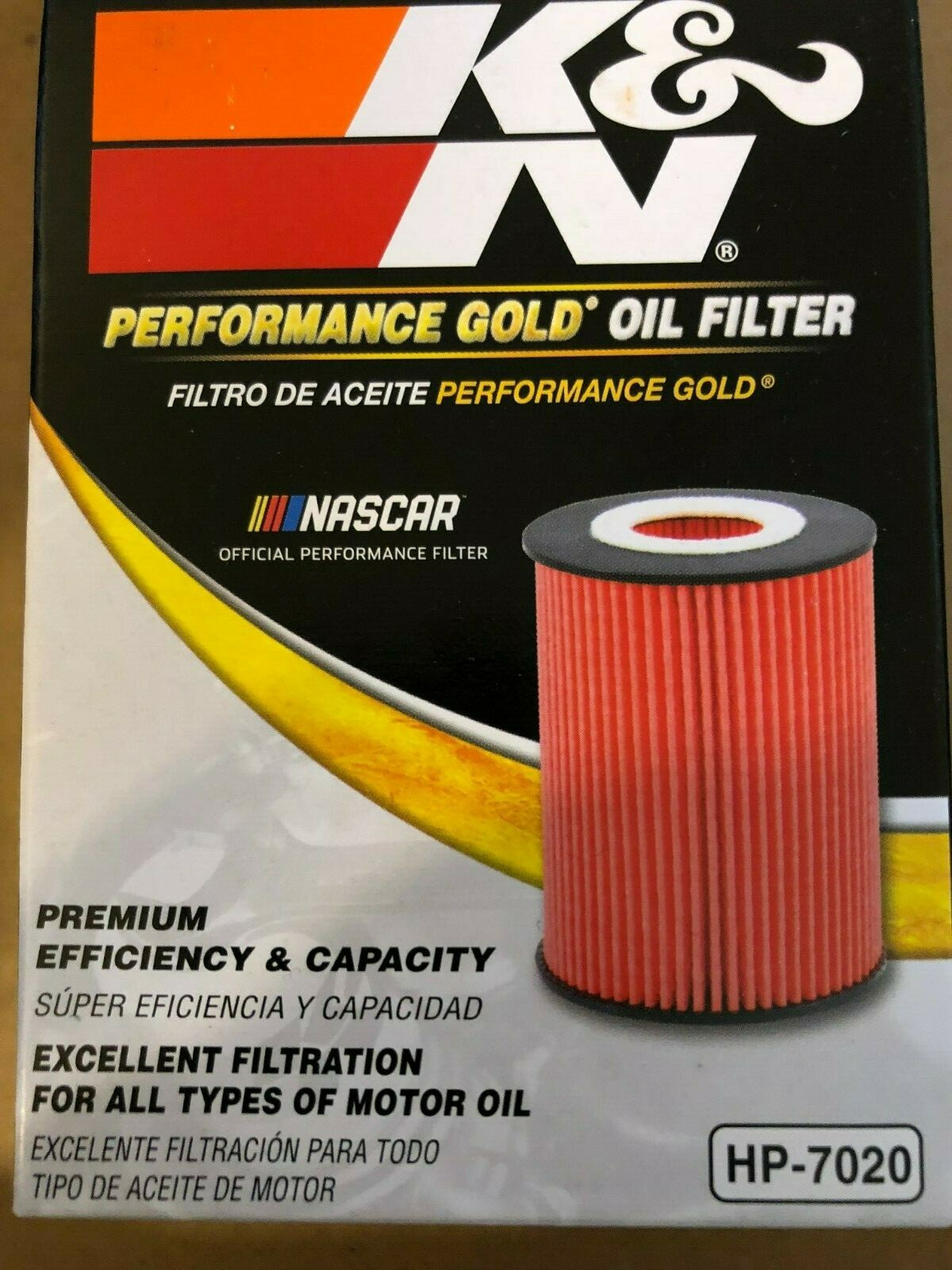 S) Kn Oil Filter - Part# Hp-7020