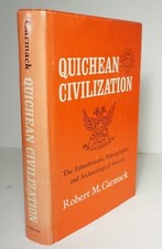 Quichean Civilization 1973 Carmack Ethnohistoric Archaeological Sources Records