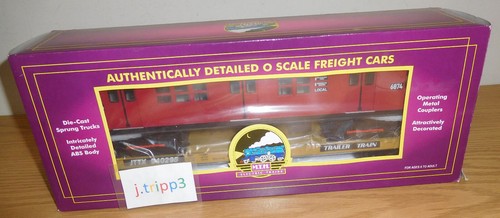 MTH 20-98364 TTX FLACHWAGEN O SCALE MTA REDBIRD R-17 U-BAHN BROOKLYN NEW YORK ZUG - Bild 6 von 6