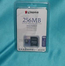Kingston SDC/256 256MB micro SD Secure Digital Card  Factory New Great FindSALE 