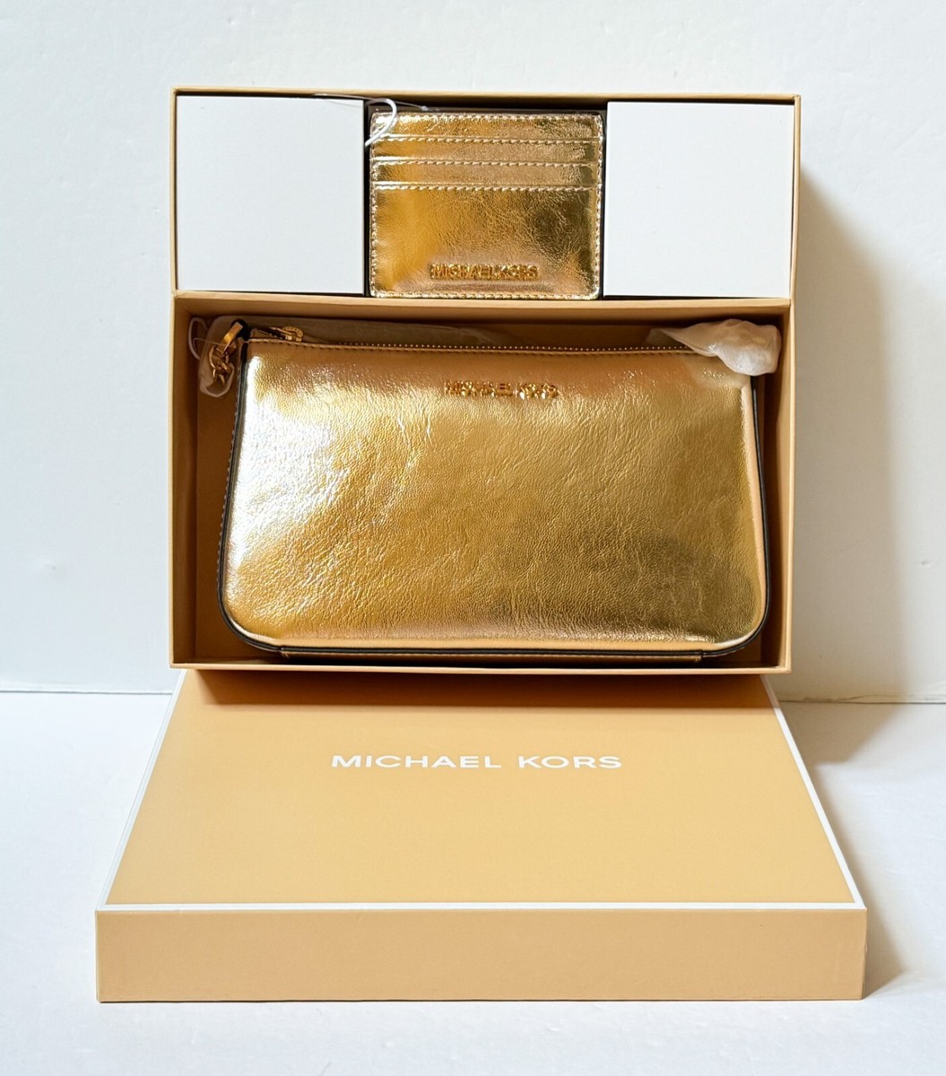 Michael Kors Giftable Jet Set Chain Crossbody Bag + Card Case