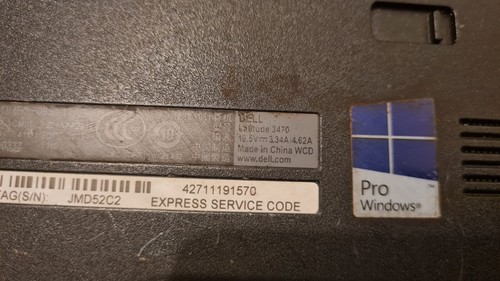 Dell Latitude 3570 15.6 in Laptop i5 SPARES & REPAIRS - Picture 7 of 10