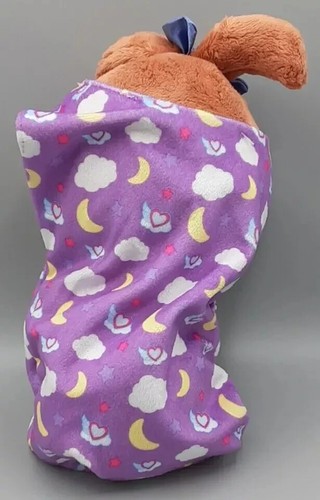 Disney Jr. Tots SUNNY THE SLOTH Plush Pouch Blanket Lovey 10" Stuffed Animal Toy - Picture 4 of 16