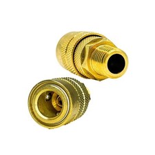 1/4 NPT MALE QUICK CONNECT COUPLER AIR HOSE-INDUSTRIAL, BRASS FINISH PACK OF 10