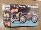 1982 Revell Kit 7706 1:25 Bsa and Triumph Grease 2 Motorcycles Sealed in Box