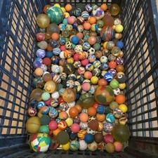 Rubber Bouncy Balls Superballs Lot Of 200 / 6.5 pounds Vintage 