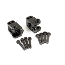 FASTRAX ELEMENT ENDURO BRASS LOWER SHOCK/SUS MOUNTS (PR) FTEL004BRB
