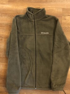 hunter green fleece jacket