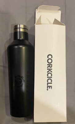 Corkcicle Canteen 16 oz Limited Edition Black Ariens Stainless New